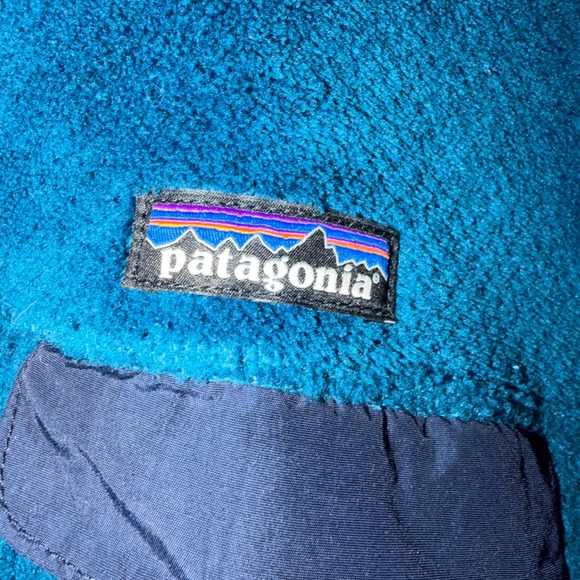 Patagonia Synchilla Snap-T Fleece Pullover Teal Gorpcore Outdoor Size Small - Picture 8 of 8